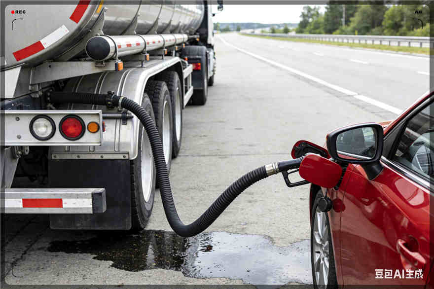 固安汽车救援送水案例